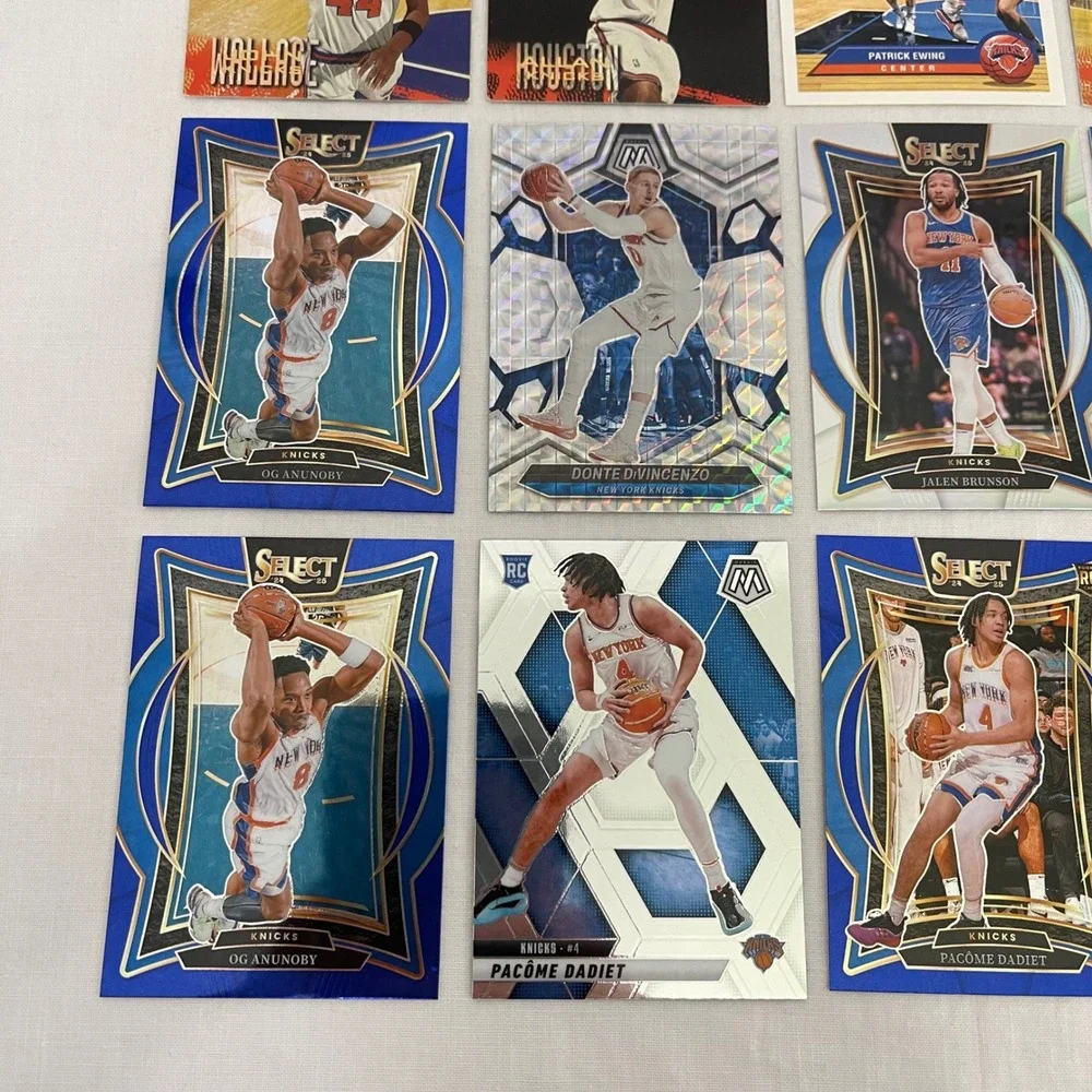 Panini Topps Fleer Knicks Basketball Card Lot Mens OS Blue Excellent RC Stars